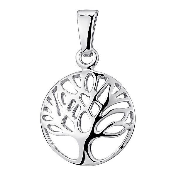 Materia Kettenanhänger Damen Silber Lebensbaum / günstig online kaufen