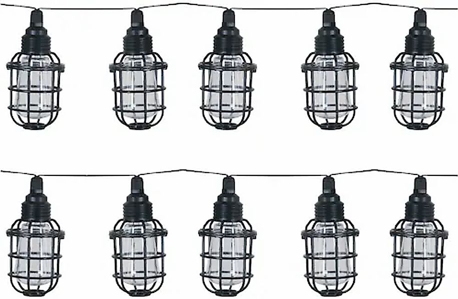 LUXFORM Lichterkette »Solar-Lichterkette Corsica Partybeleuchtung 10xLED«, günstig online kaufen