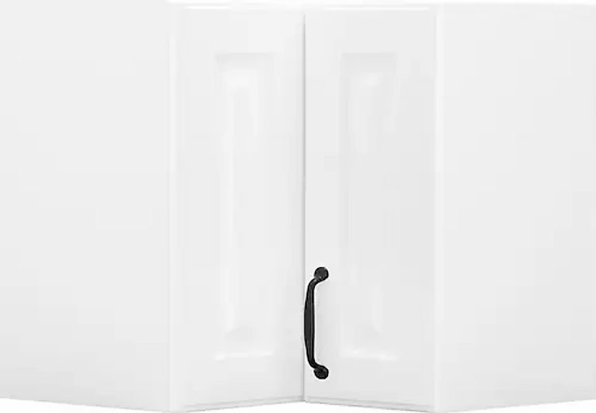 wiho Küchen Eckhängeschrank "Erla, TOPSELLER" 60 cm breit mit Kassettenfron günstig online kaufen