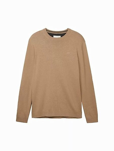 TOM TAILOR Strickpullover basic crewneck knit günstig online kaufen