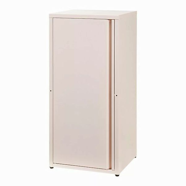 en.casa Mehrzweckschrank »Burlöv« mit 1 Tür und 2 Ablagen 88x40x35 cm Rosa günstig online kaufen