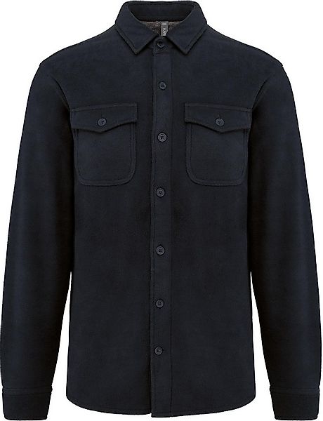 Kariban Outdoorhemd Fleece-Hemdjacke mit Sherpa-Futter günstig online kaufen