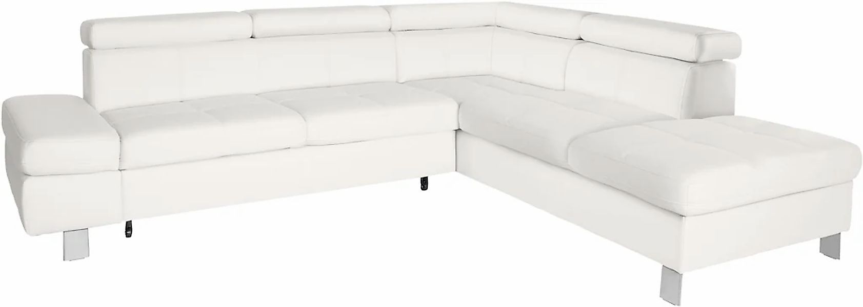 exxpo - sofa fashion Ecksofa »Fiji, L-Form«, mit Kopf- bzw. Rückenverstellu günstig online kaufen