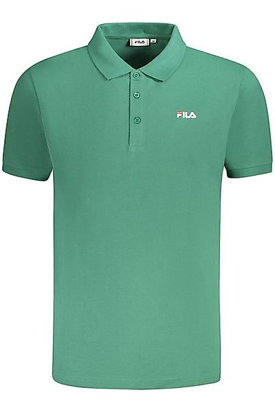 Fila Poloshirt Herren Polohemd Grün - Kurzarm, Stickerei, 3 günstig online kaufen