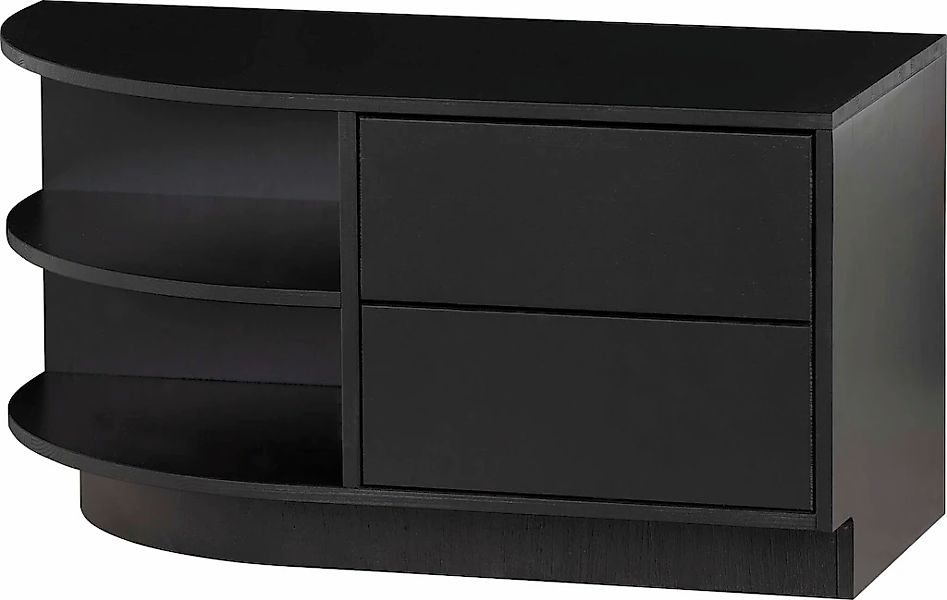 WOOOD Lowboard "Finca, Kommode mit abgerundeten Abschlussregal" mit moderne günstig online kaufen