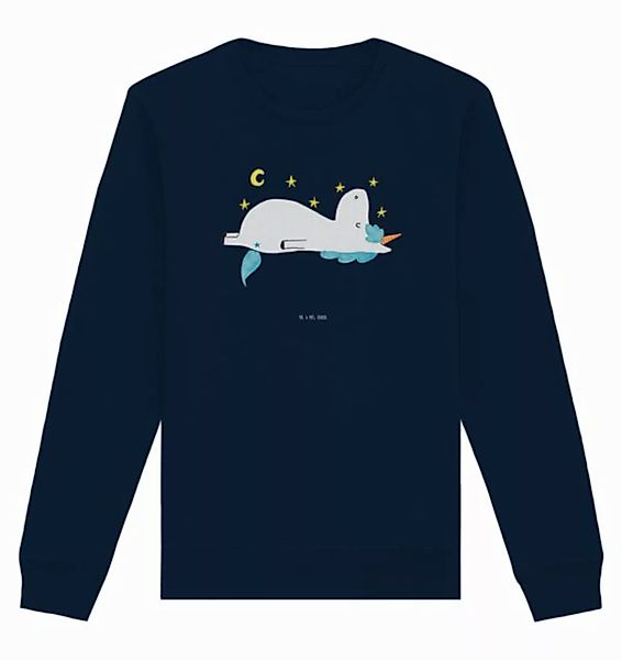 Mr. & Mrs. Panda Longpullover Größe L Einhorn Sternenhimmel - French Navy - günstig online kaufen