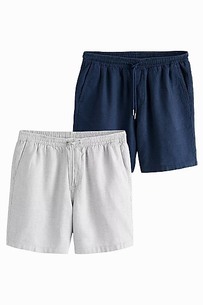 Next Shorts 2er-Pack Dock-Shorts aus Baumwolle günstig online kaufen