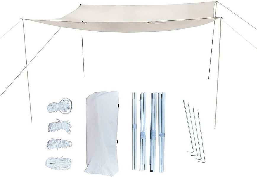 Defactoshop Sonnensegel Sonnensegel Sonnenschutz Camping Sonnendach günstig online kaufen