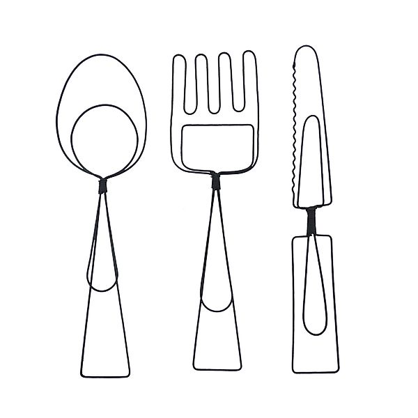 UNUS HOME Wanddekoobjekt 3er Set Wanddeko günstig online kaufen