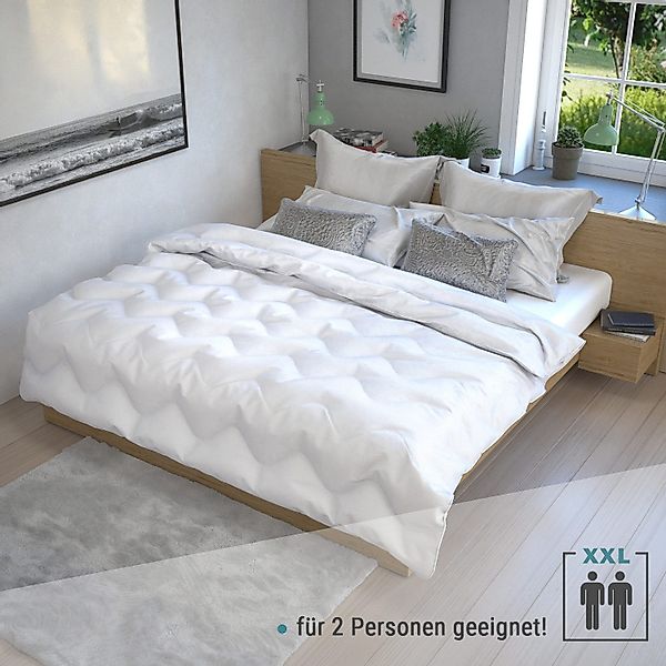 Jekatex Microfaserbettdecke Bettdecke, Microfaserbettdecke in 200x200 günstig online kaufen