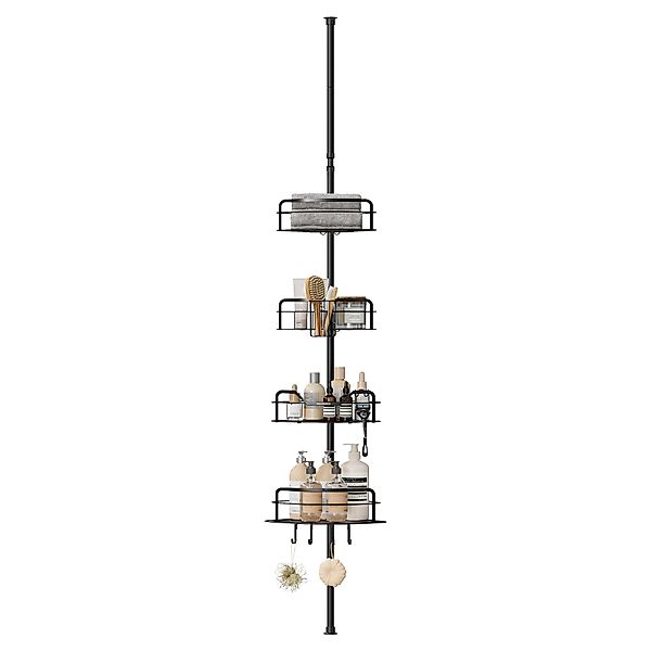 SONGMICS Duschablage, Duschregal, Badregal, Duschablage ohne günstig online kaufen
