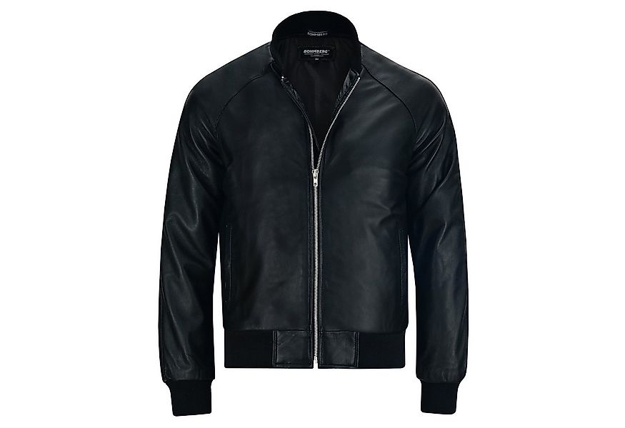 BOHMBERG Lederjacke KAORI Herren Bomberjacke Übergangsjacke aus edlem Lammn günstig online kaufen