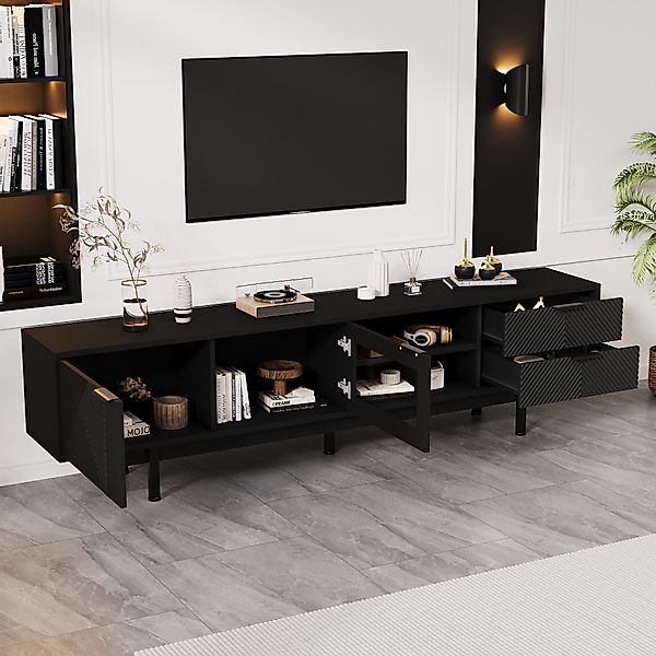HAUSS SPOLE Lowboard TV-Ständer mit 2 günstig online kaufen