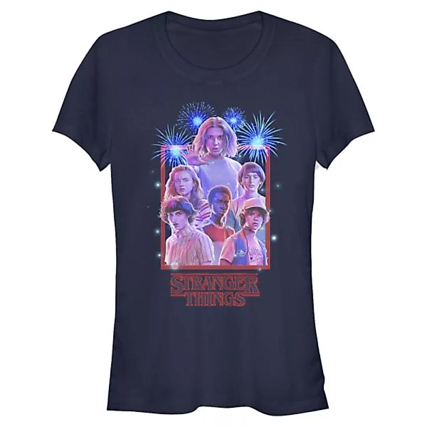 Netflix - Stranger Things - Gruppe Stranger Box - Frauen T-Shirt günstig online kaufen