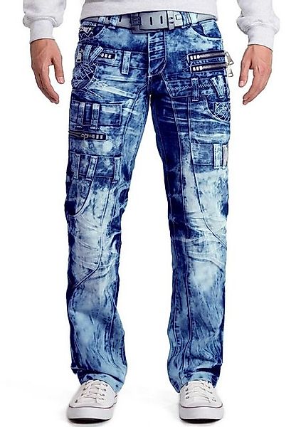 Kosmo Lupo 5-Pocket-Jeans Auffällige Herren Hose BA-KM009 (1-tlg) Markantes günstig online kaufen