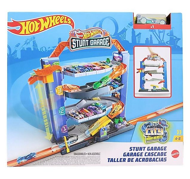 Hot Wheels Spielzeug-Auto Hot Wheels Stunt Garage günstig online kaufen