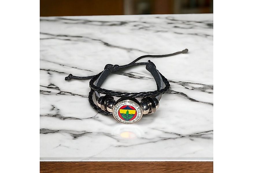 Stelby Armband mit Gravur Fenerbahce Armband 3D Gravur im Glas, Fanartikel günstig online kaufen