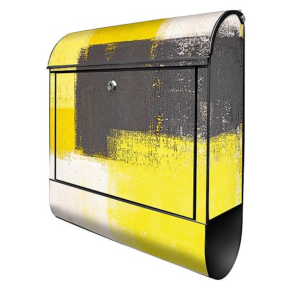 Banjado Design Briefkasten Schwarz Pulverbeschichtet 39x47x14cm 2 Schlüssel günstig online kaufen