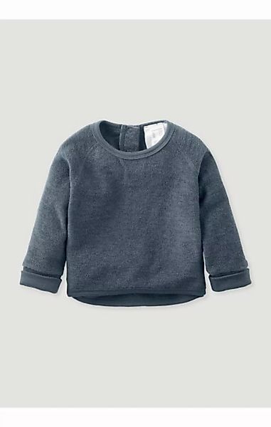 Hessnatur Sweatshirt Wollfrottee aus reiner Bio-Merinowolle (1-tlg) günstig online kaufen