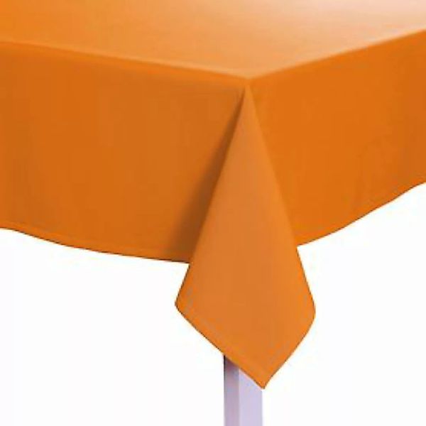 Tischdecke 'Como' orange D 170 günstig online kaufen