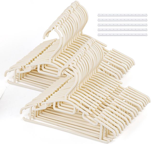 ElitVita Kleiderbügel 60 Stück Kinderkleiderbügel Babykleiderbügel, günstig online kaufen