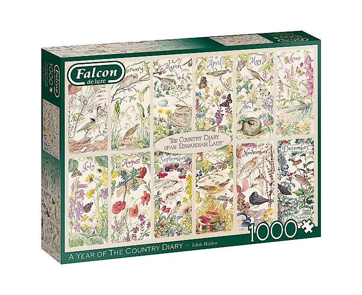 Jumbo Spiele Puzzle A Year of the Country Diary 1000 Teile Puzzle, 1000 Puz günstig online kaufen