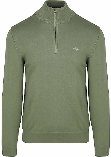 Gant Half Zip Pullover Grün - Größe XL günstig online kaufen