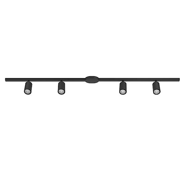 EGLO HV-Schienensystem EASYT Schwarz 4 x Spot GU10 L 1925mm günstig online kaufen