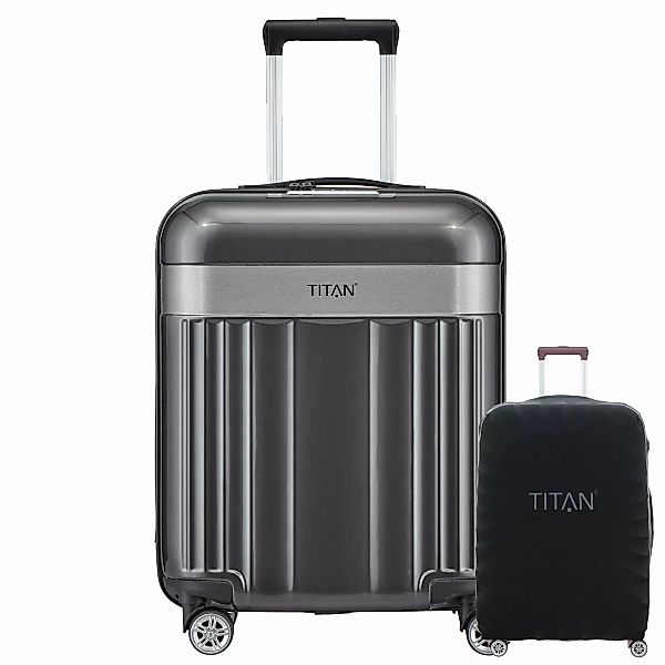 TITAN SPOTLIGHT FLASH 55cm Anthracite Trolley inkl. Kofferschutz günstig online kaufen