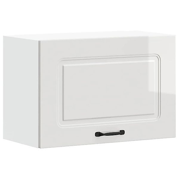 vidaXL Küchen-Hängeschrank Kalmar Hochglanz-Weiß Holzwerkstoff 853599 günstig online kaufen