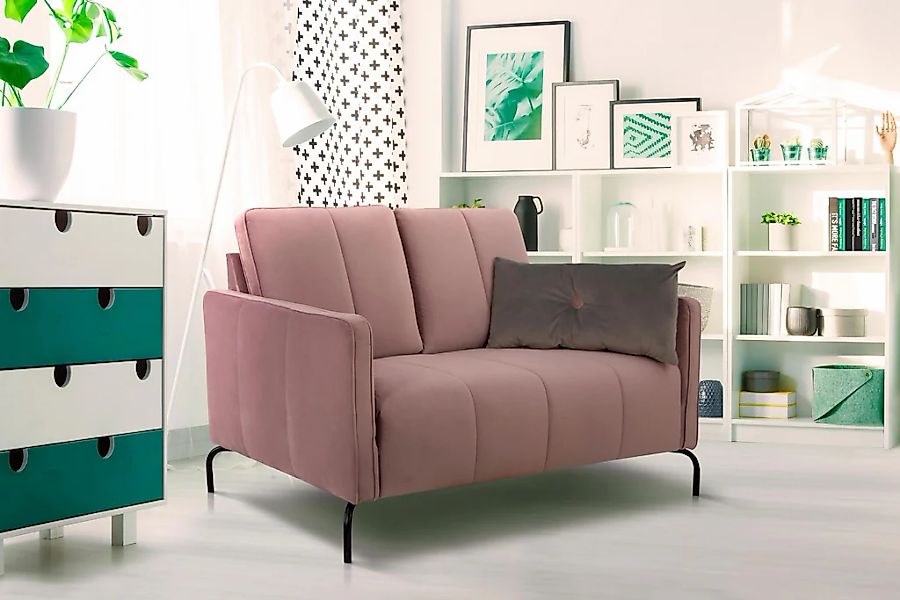 Home affaire 2-Sitzer "Xeen" mit feiner Steppung und Keder günstig online kaufen