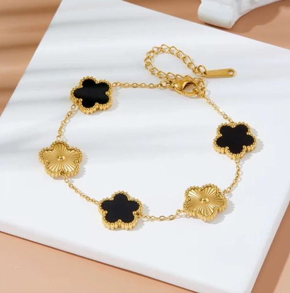 Lale Collection® Schmuckset Gold Kleeblatt Schmuck-Set günstig online kaufen