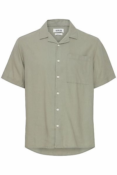 !Solid Kurzarmhemd SDAllan Cuba Kurzarmshirt aus Leinenmix günstig online kaufen