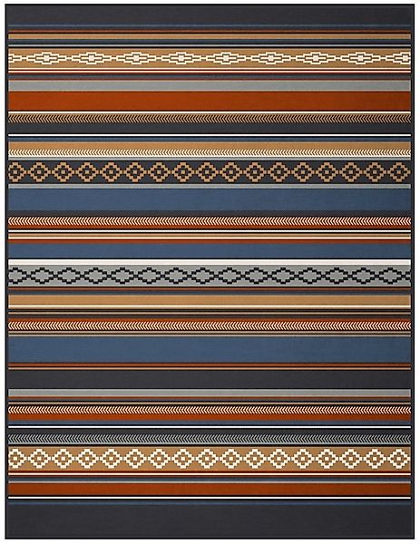 Wohndecke Adventure, Ethno-Decke in 150x200 cm, Decke aus Baumwollmischgewe günstig online kaufen