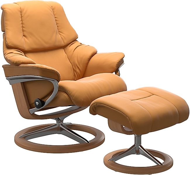 Stressless® Relaxsessel »Reno«, (Set, Relaxsessel mit Hocker), mit Hocker, günstig online kaufen