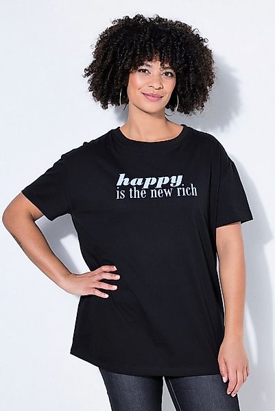 Angel of Style T-Shirt T-Shirt oversized Schriftzug Halbarm günstig online kaufen