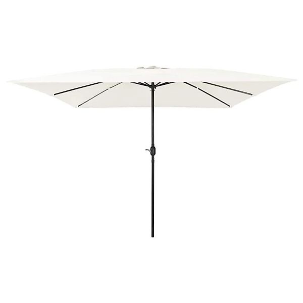 vidaXL Gartenparasol Weiß und Schwarz 295 x 295 x 245 cm 42003652 günstig online kaufen