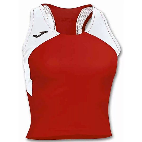 Joma Record Ii Ärmelloses T-shirt 2XL Red / White günstig online kaufen