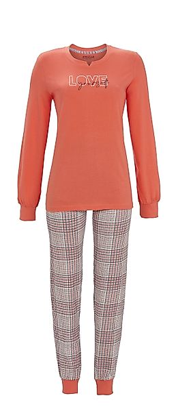 Ringella Pyjama mit Strickbündchen, Oberteil mit günstig online kaufen