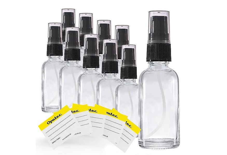 Oputec Seifenspender 10 x 30ml Pumpspender-Flasche, Lotionsflasche, Klargla günstig online kaufen