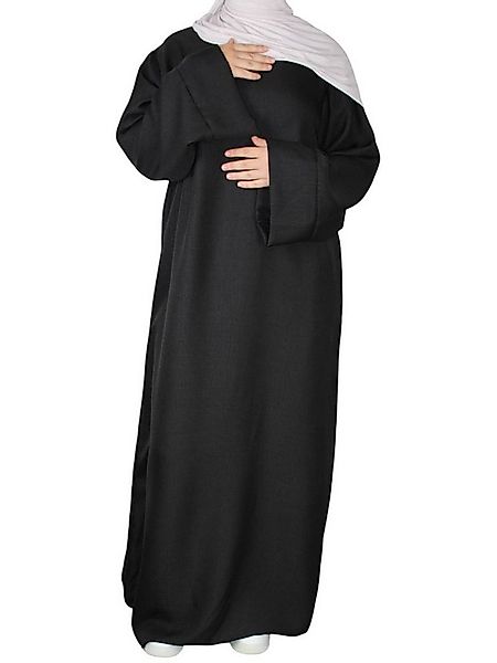 Aymasal Maxikleid Abaya MIRTO Leinenoptik Kaftan islamische Mode Alltagsaba günstig online kaufen