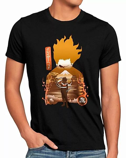 style3 Print-Shirt Herren T-Shirt Eraser Head anime manga my hero academia günstig online kaufen