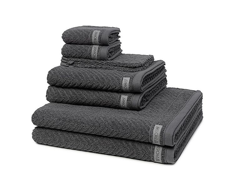 ROSS Handtuch Set Smart, Frottee (Spar-Set, 8-St), 2 X Wasch- 2 X Gäste- 2 günstig online kaufen