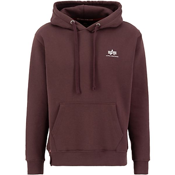Alpha Industries  Sweatshirt Basic Hoodie SL - deep maroon günstig online kaufen