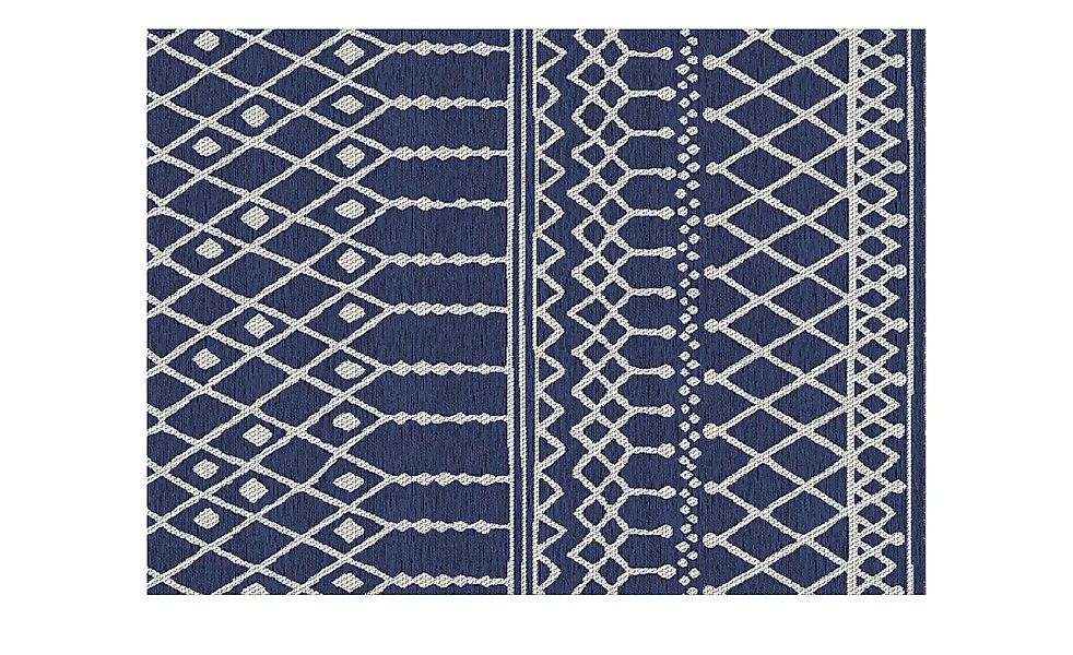 In-und Outdoorteppich  Scandinavian ¦ blau ¦ Synthetische Fasern ¦ Maße (cm günstig online kaufen
