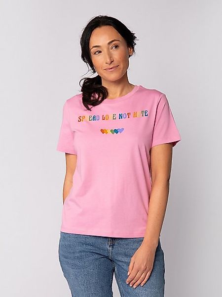 wat? Apparel T-Shirt Spread Love not Hate günstig online kaufen