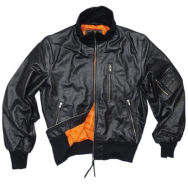 Mil-Tec Outdoorjacke Bundeswehr Lederjacke Flieger Neu günstig online kaufen