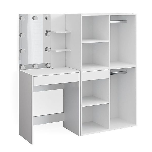 Vicco Schminktisch Isabelle, Weiß, 140 cm günstig online kaufen