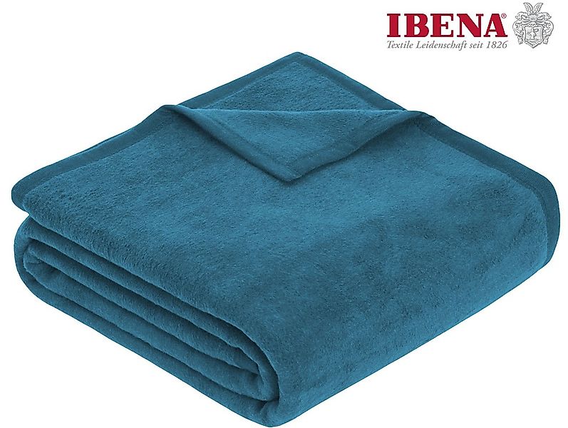 IBENA Wohndecke "Luxus" verschiedene Größen, unifarbenes Design, Kuscheldec günstig online kaufen