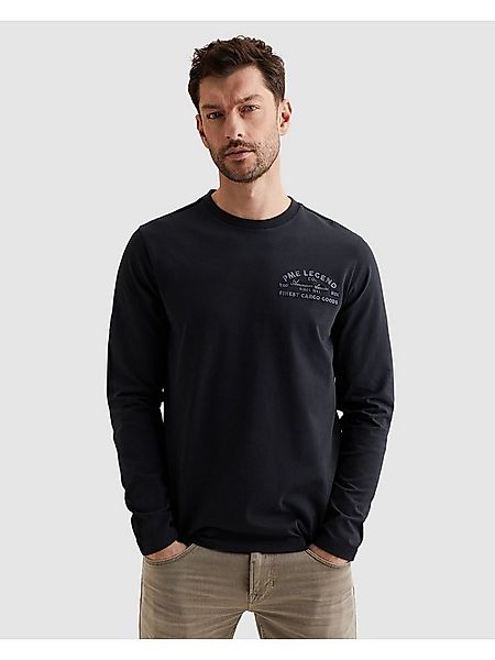 PME LEGEND Langarmshirt mit gesticktem Markenlogo günstig online kaufen